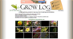 Desktop Screenshot of grow-log.com