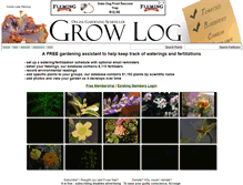 Tablet Screenshot of grow-log.com
